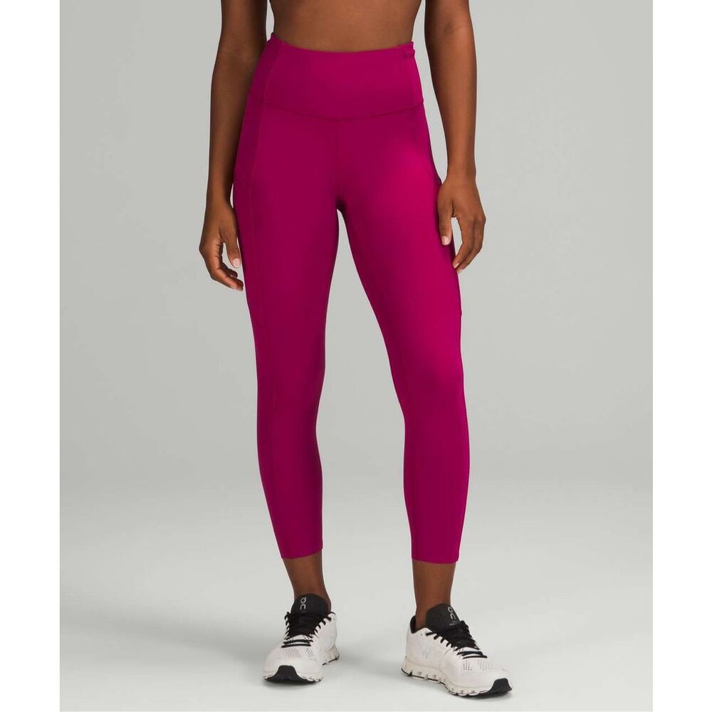 lululemon athletica High-Rise Magenta Leggings